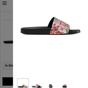 Gucci slides size 7 (37) never worn BRAND NEW!